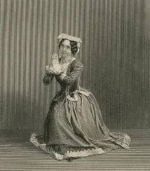 Miss Catherine Hayes som Zerlina i Fra Diavolo ... av Auber